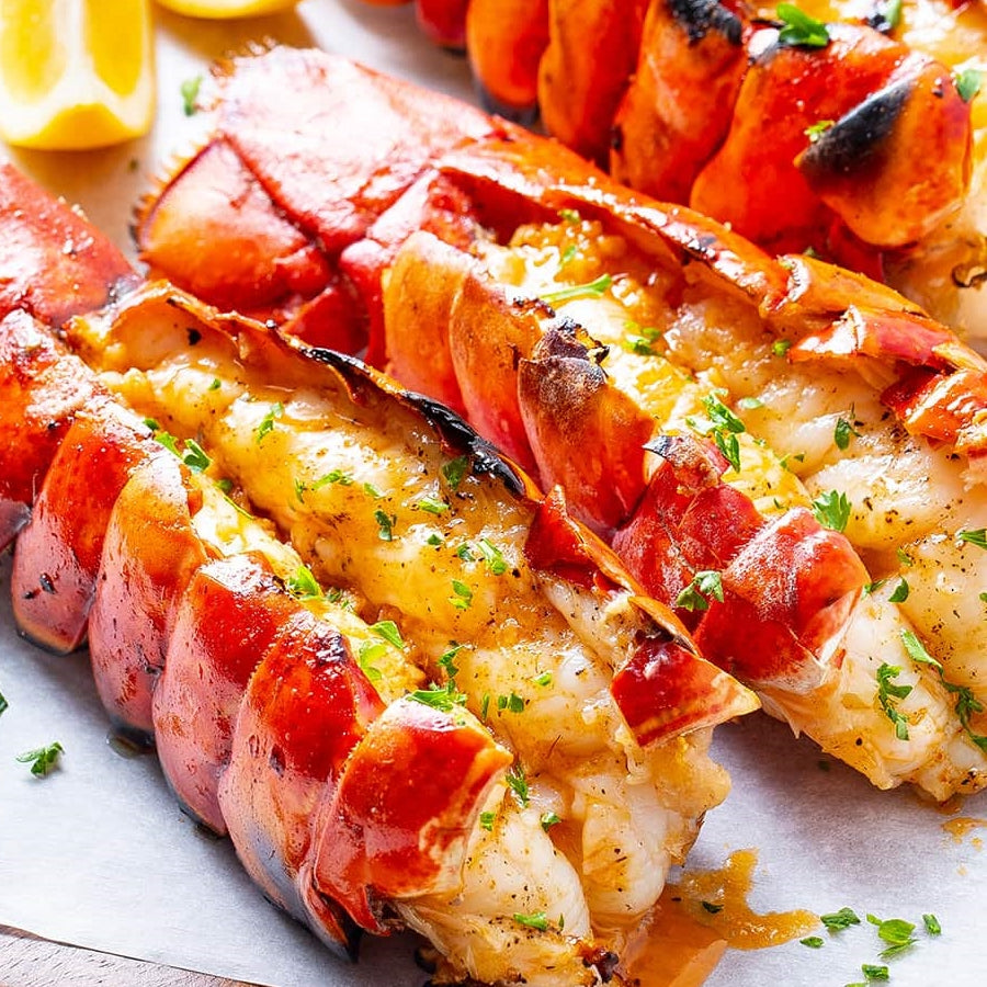 Grilled Lobster Tails