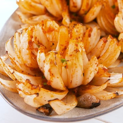 Grilled Onion Blossoms