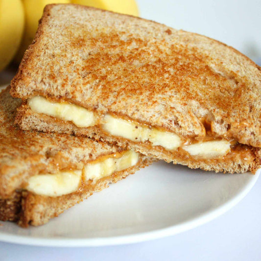 Grilled Peanut Butter & Banana Sandwich