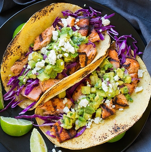 Grilled Salmon Tacos