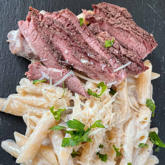 Grilled Steak Alfredo