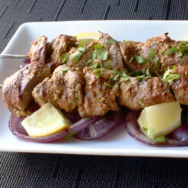 Grilled "Tandoori" Lamb