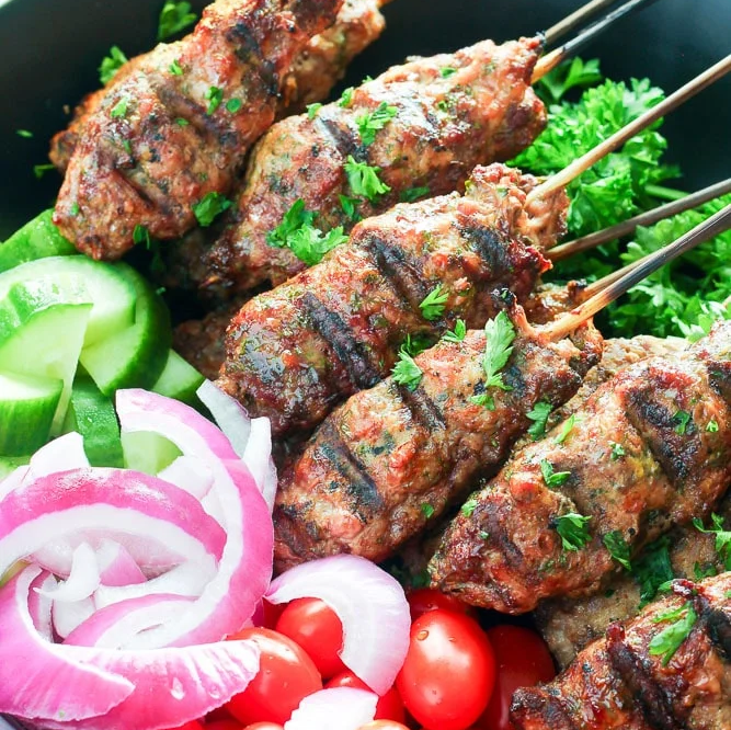 Ground Beef Kebabs