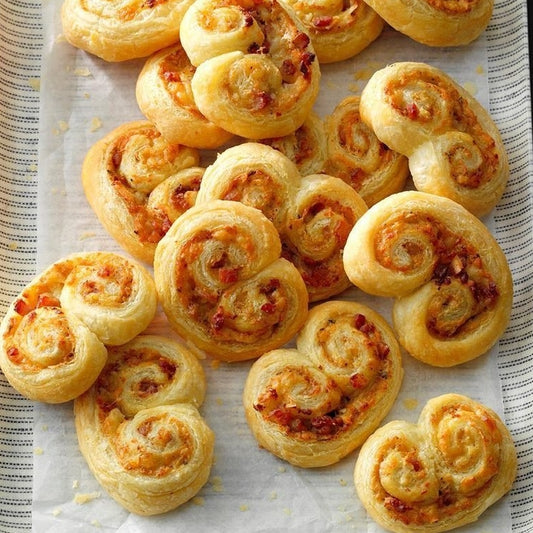 Gruyère & Crab Palmiers