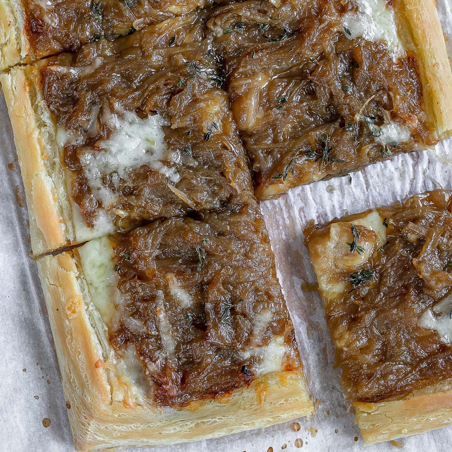 Gruyère & Sweet Onion Tarts