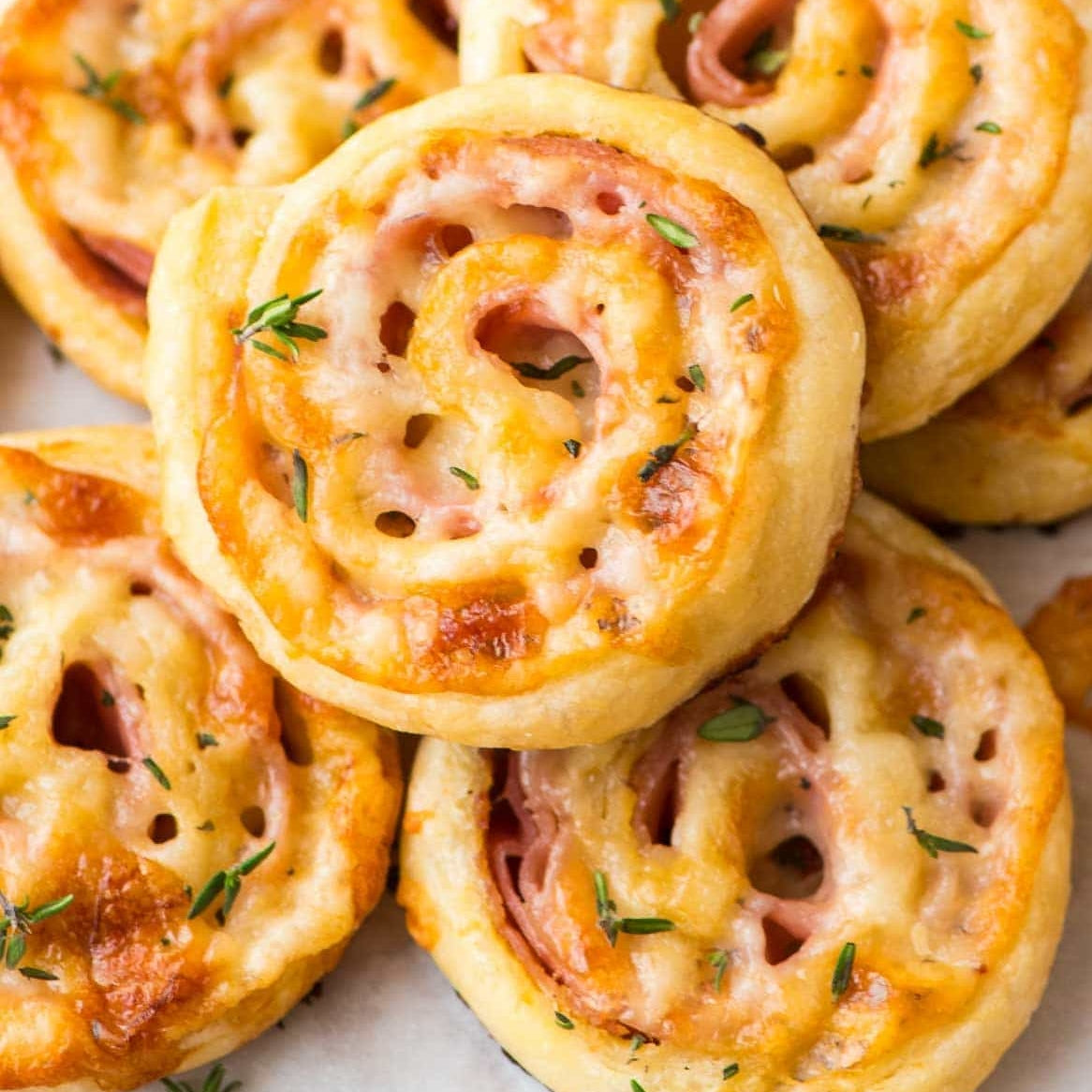 Ham & Cheese Pinwheels