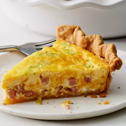 Ham & Cheese Quiche