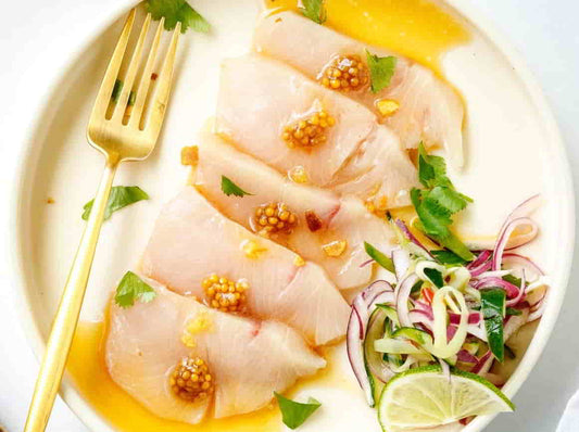 Hamachi Crudo