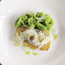 Hapuku with Wasabi Leeks & Oysters