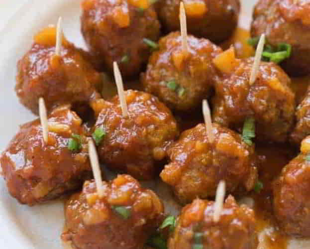 Hawaiian Meatballs