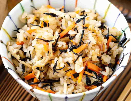 Hijiki Rice (Takikomi Gohan)