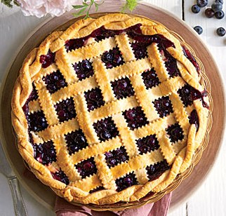 Honey Blueberry Pie