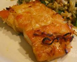 Honey Coconut Salmon