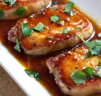 Honey Raspberry Garlic Pork