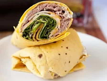 Horseradish Roast Beef Wrap