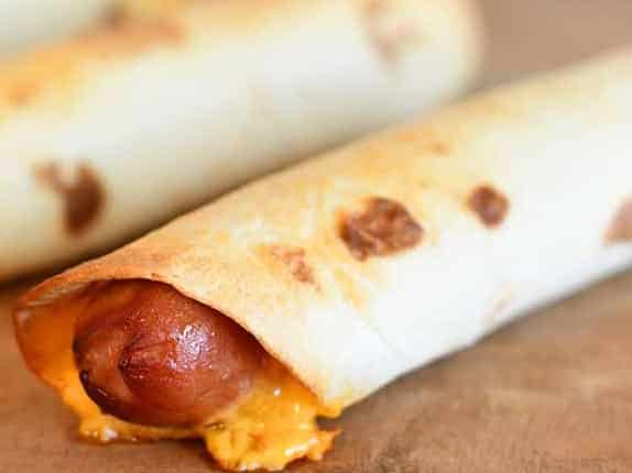 Hot Dog Wraps