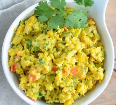 Indian Scrambled Eggs (Egg Bhurji)