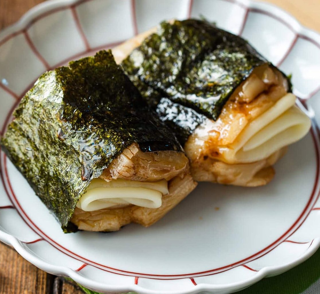 Isobeyaki Mochi with Cheese