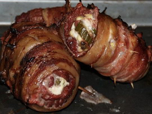 Jalapeno Cream Cheese Venison Steak Roll-Ups