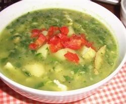 Jamaican Spinach Soup