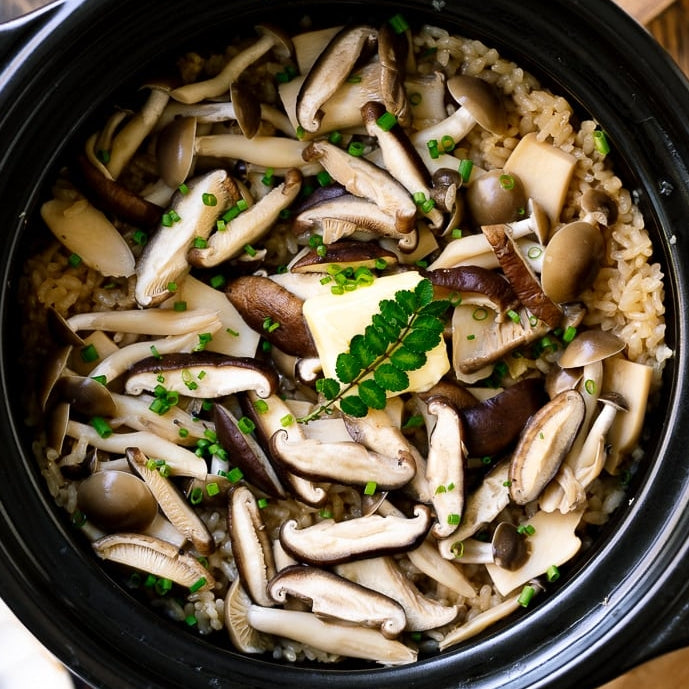 Japanese Mushroom Rice