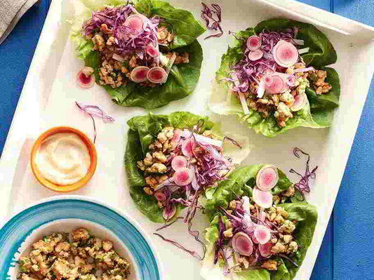 Kingfish Lettuce Cups