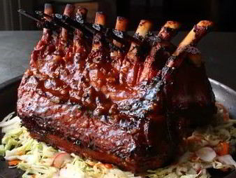 Korean Barbecued Rack of Lamb