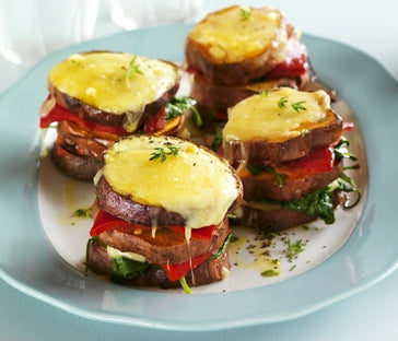 Kumara Vegetable Stacks