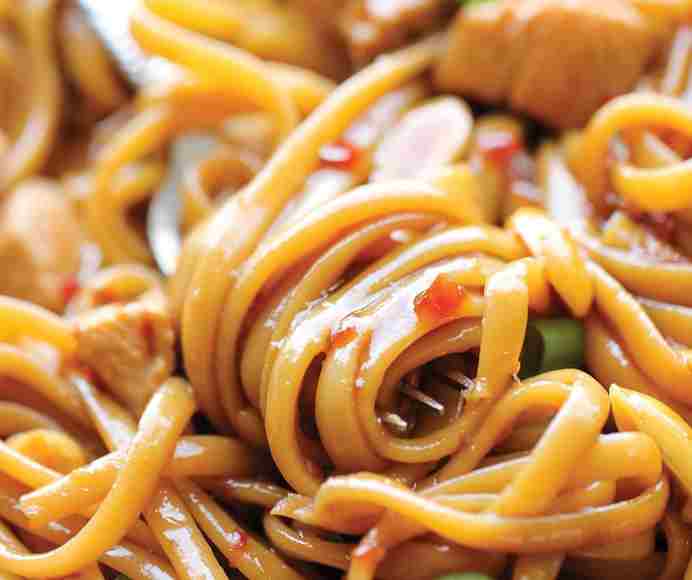 Kung Pao Spaghetti