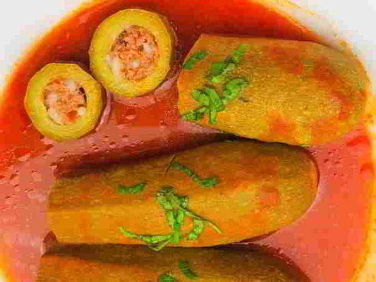 Lebanese Stuffed Zucchini- Kousa