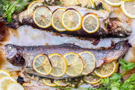 Lemon-Herb Baked Trout