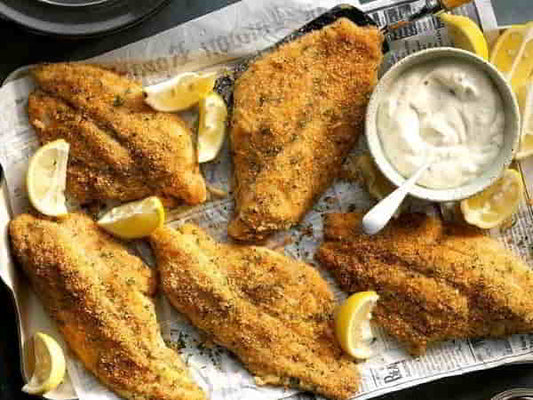 Lemon Fish Parmesan