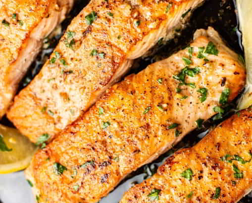 Lemon Garlic Butter Salmon