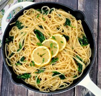 Lemon Garlic Pasta