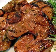 Lemon Honey Lamb Chops