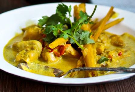 Lemongrass Curried Chicken