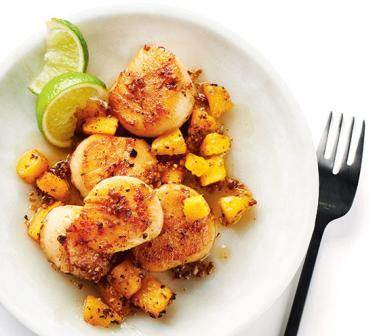 Lemongrass and Five-Spice Scallops