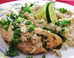 Lime Chicken with Rice