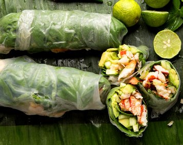 Crayfish Summer Rolls