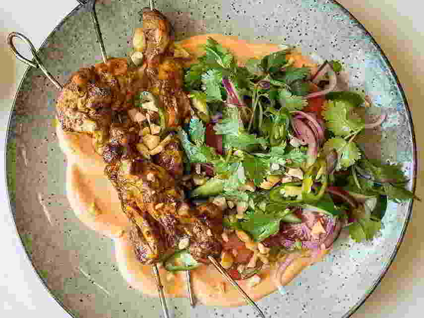 Low-Carb Butter Chicken Salad