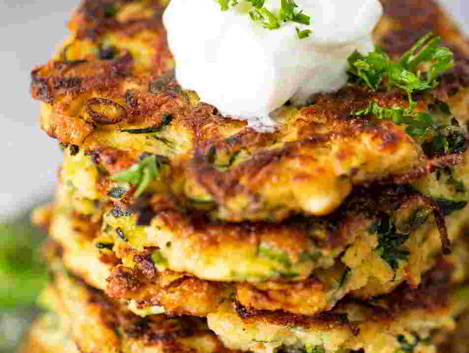 Zucchini Fritters - Low Carb