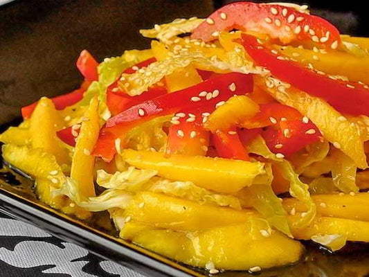 Mango Sesame Coleslaw