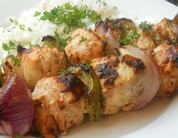 Middle Eastern Chicken Kebabs