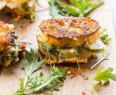 Mini Grilled Cheese Sandwich