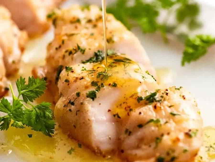Monkfish with Herb Brown Butter