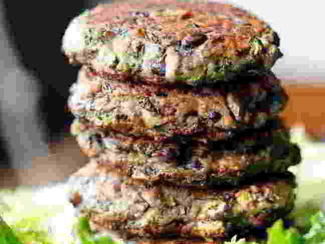 Mushroom Veggie Burgers