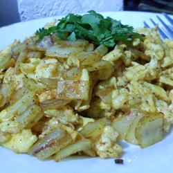 Scrambled Eggs Nepalese
