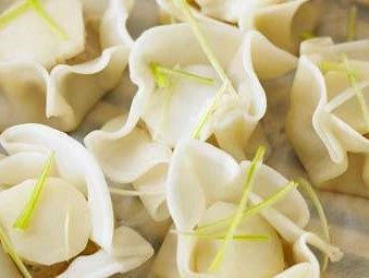 Open Top Scallop Dumplings