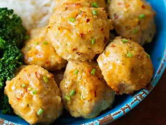 Orange Chicken Meatballs