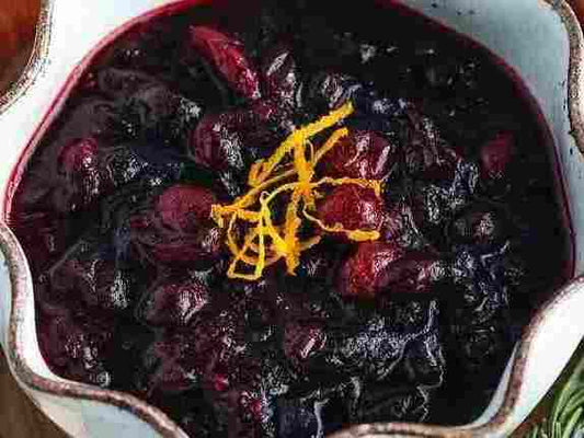 Orange Ginger Cranberry Sauce